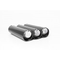 Anti taupes tunnel en lot de 3 tubes