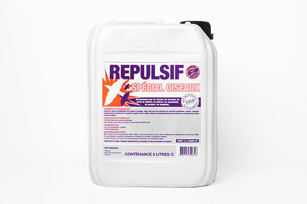 Répulsifs Naturels Oiseaux 5 litres