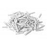 Anti pigeons fixation filet lot de 100 chevilles plastiques