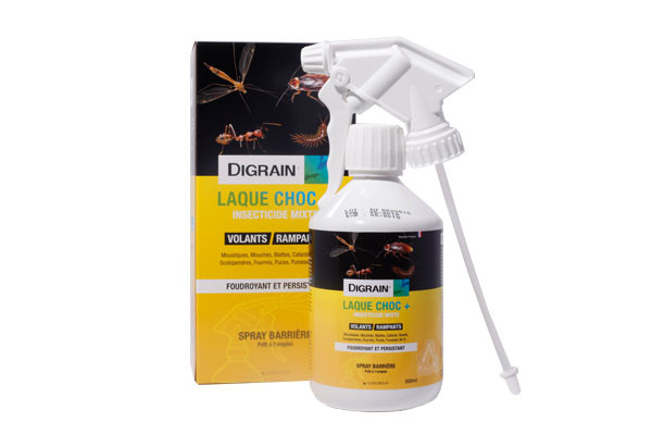 Anti cafards insecticide Digrain laque 500ml