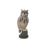 Anti oiseaux Hibou synthétique 45 cm