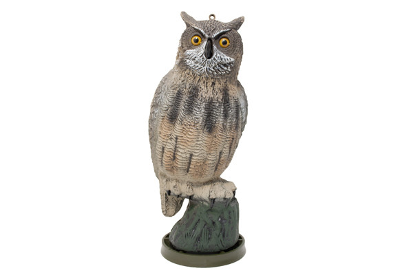 Anti oiseaux Hibou synthétique 45 cm