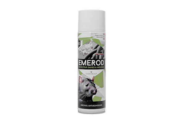 EMEROD 5 KG, poudre répulsive anti souris, rat, fouine pour comble