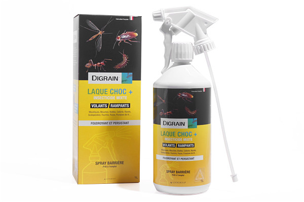 Anti cafards insecticide Digrain laque 1L