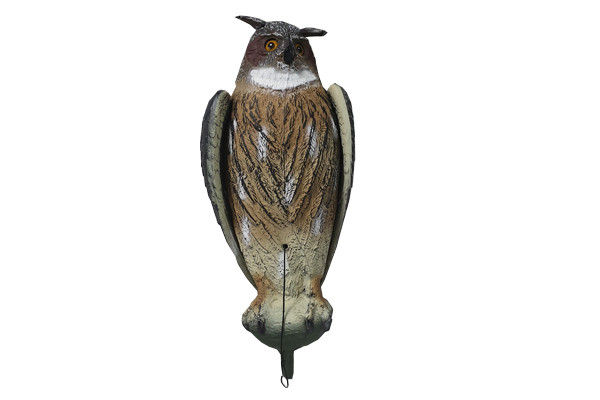 Anti oiseaux Hibou synthétique 55cm