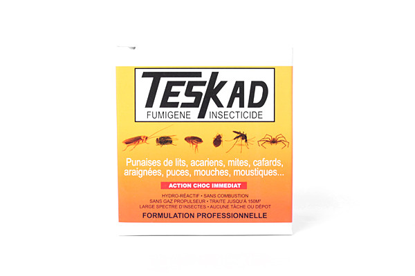 Anti araignées fumigène insecticide Teskad en lot de 10