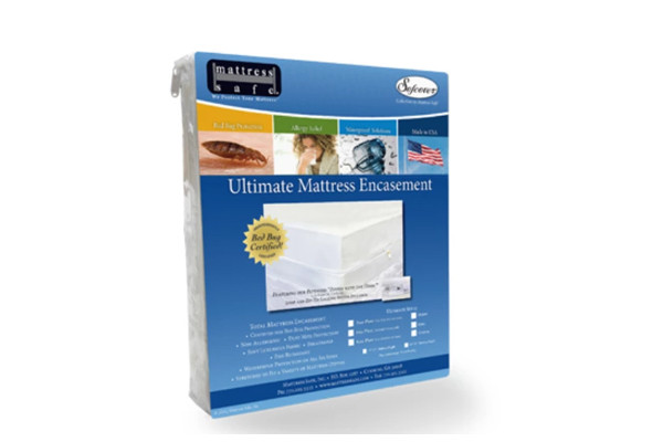 Housse de protection anti punaise de lit pour matelas Mattress Safe Housse de protection anti punaise de lit pour matelas Mattress Safe