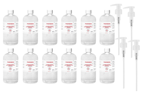 Gel hydro-alcoolique 500 ml carton de 12 Gel hydro-alcoolique 500 ml carton de 12