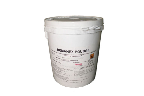 Poudre Remanex 10 kg anti guêpes et frelons asiatiques Poudre Remanex 10 kg anti guêpes et frelons asiatiques