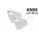 Masque de protection N95 / FFP2 lot de 20