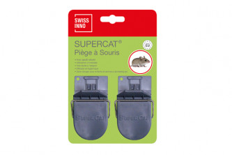 Anti Souris Tapette avec Appât Permanent en Lot de 2