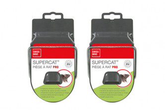 Piège à rat PRO Supercat en lot de 2