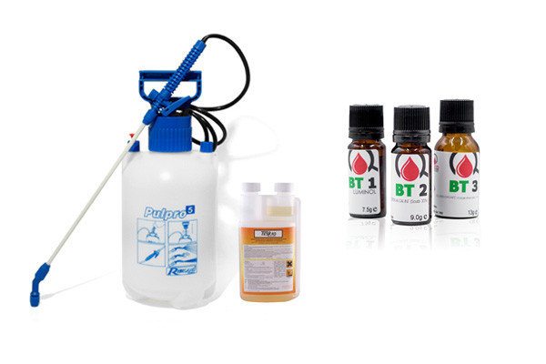 Pack anti punaises de lit 100 m²  + Luminol