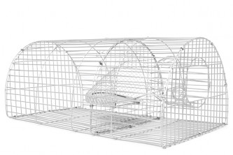 Nasse à rats monoprise avec socle en bois