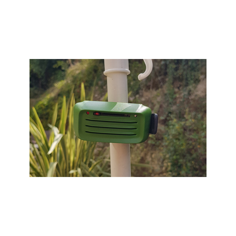 Repulsator Birds - Répulsif à Oiseaux à Sons Réglables, Autonome Sur Piles, Protection Jusqu'à 30 M² - 8
