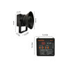 BIRD STOP PRO - Répulsif Sonore anti Pigeons et Oiseaux (couvre 5000m²)