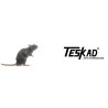 Teskad Pâte Fraîche au Difénacoum anti Souris 150g