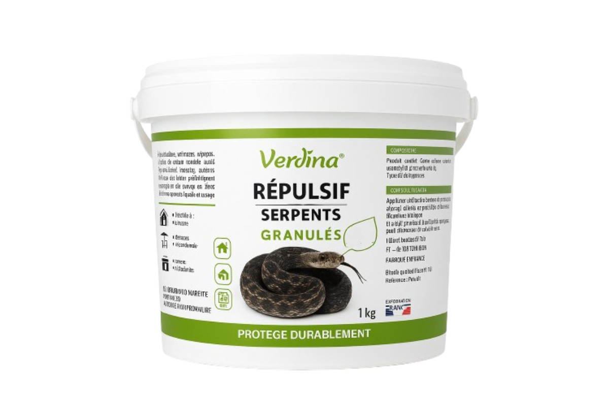 RÉPULSIF SERPENTS GRANULÉ - Origine Végétale 1kg
