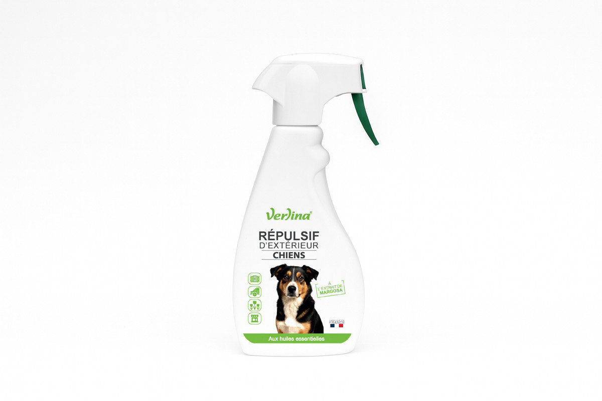 RÉPULSIF CHIENS EXTÉRIEUR -...