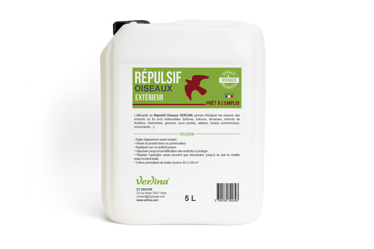 Répulsif Oiseaux 5L Verlina...