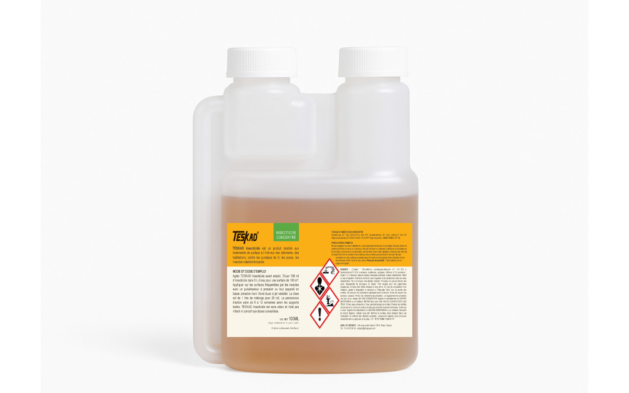 Anti cafards insecticide concentré Teskad 100ml