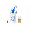 Anti Puces Pack Complet Teskad 500ml avec Pulvérisateur 5L pour plus de 100m²