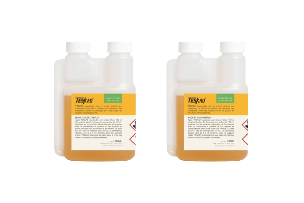 Anti fourmis Teskad Insecticide concentré 100ml en lot de 2 Insecticide anti fourmis pour 200m²
