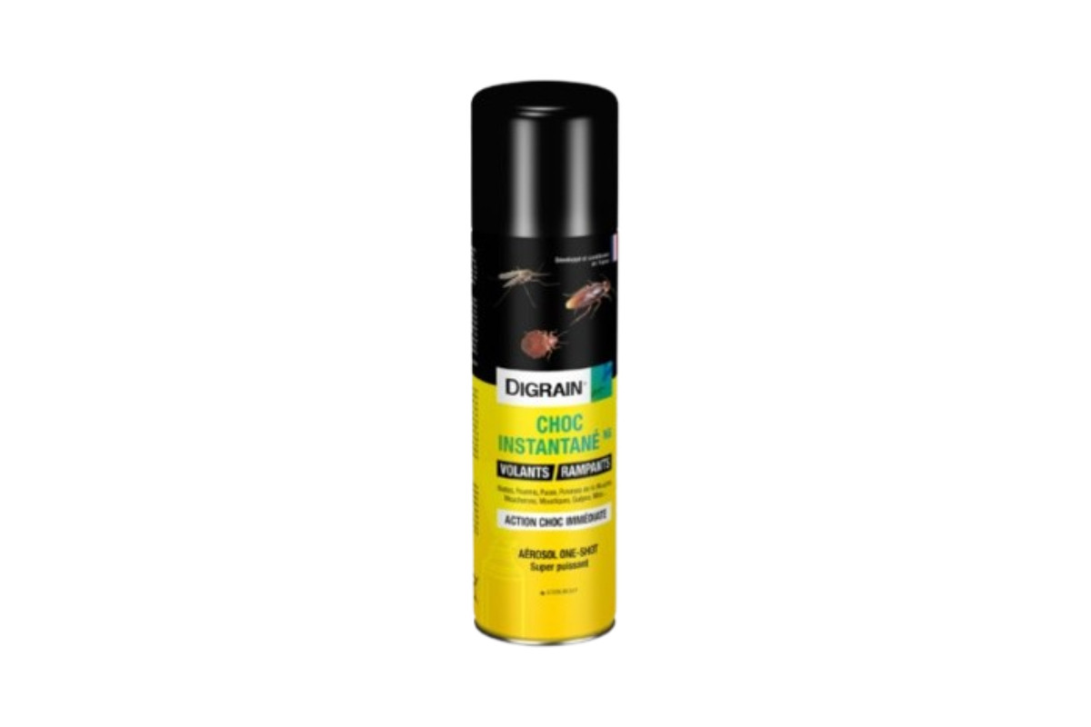 Anti cafards aérosol Digrain instantané 400ml