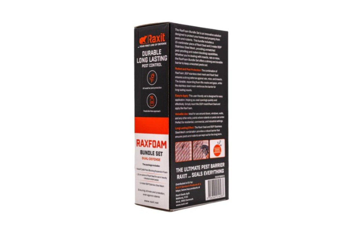 RAXFOAM Mousse expansive AntiRongeurs 500 ml + Grillage Raxit — free download