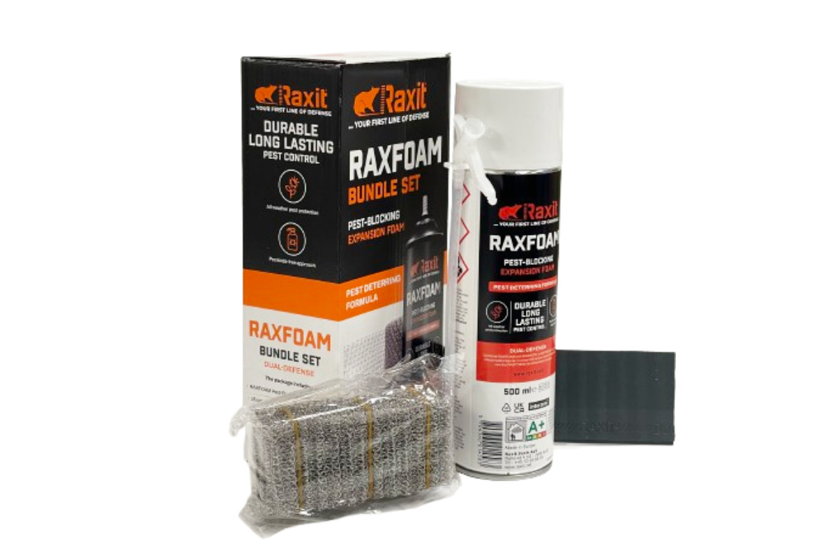 RAXFOAM Mousse expansive AntiRongeurs 500 ml + Grillage Raxit — free download