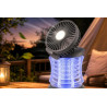 Lanterne Anti-Moustiques 3 en 1 Protect® – Exterminateur, Ventilateur & Lampe LED Rechargeable USB-C