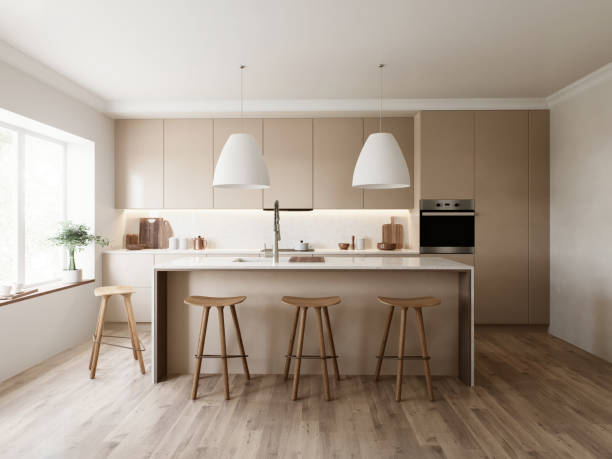 cuisine envahie de moucherons