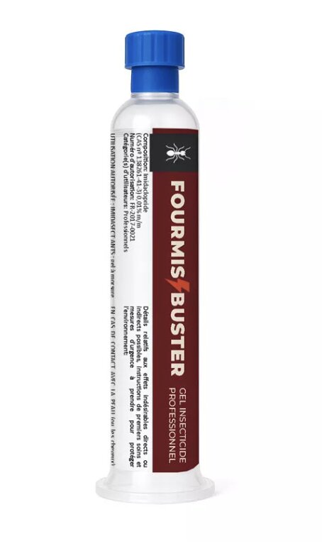 Gel anti fourmis professionnel Fourmis Buster pour éliminer une colonie