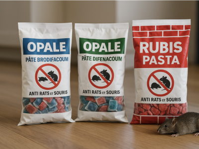 Produits anti rats et souris : pâte appât anti rongeurs