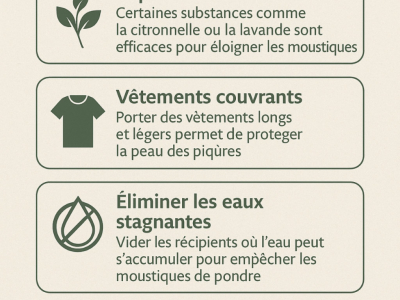 Qu'est-ce qui fait fuir les moustiques ?
