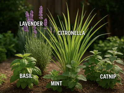 Plantes contre moustiques : quelles espèces choisir pour repousser ces insectes