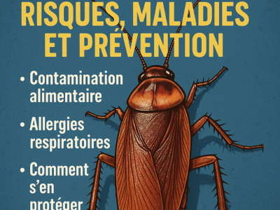 Blatte germanique danger : un risque sous-estimé pour la santé et le logement