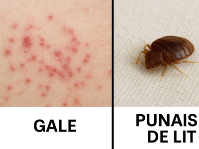 Gale ou punaise de lit : comment faire la différence ?