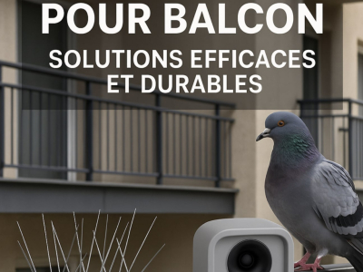 Anti pigeon pour balcon : solutions efficaces