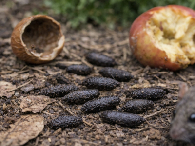 Comment reconnaître la crotte de loir dans mon jardin ?