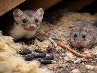 Fouine ou loir dans les combles ?