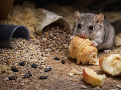 Que mange un loir dans une maison