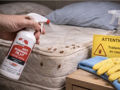 Comment utiliser un insecticide anti punaises de lit sans danger dans une maison