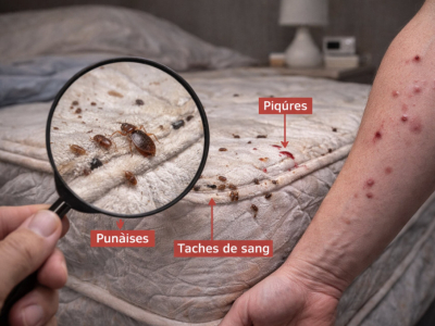 Signes d'infestation : comment identifier une punaise de lit
