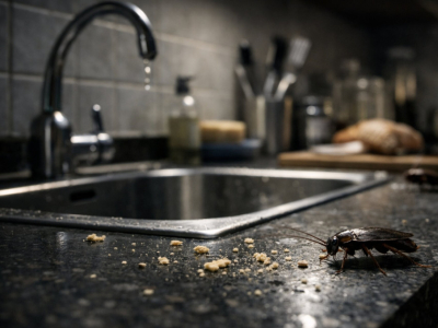 Cafard : les causes dans la maison