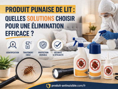 Produit punaise de lit : quelles solutions choisir pour une élimination efficace