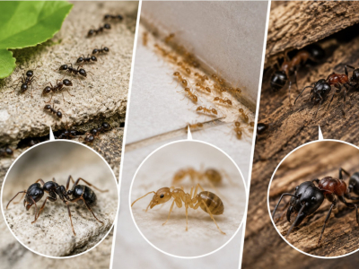 Comment identifier le type de fourmis présentes chez moi