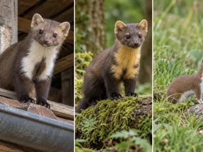 Fouine, martre ou belette : comment les différencier ?